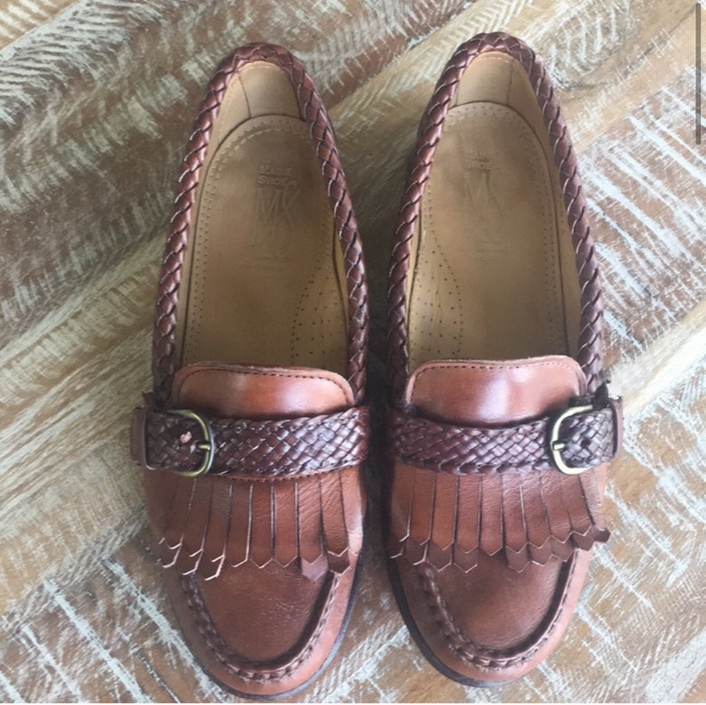 Vintage 90s Allen Edmonds women\u2019s leather loafers