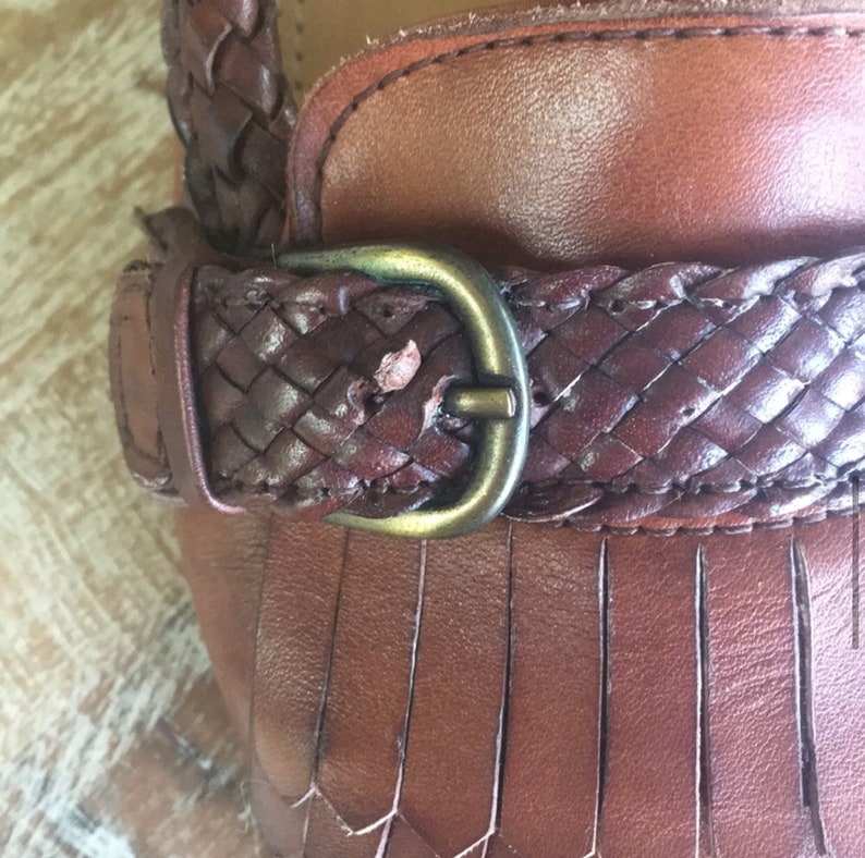 Vintage 90s Allen Edmonds women\u2019s leather loafers