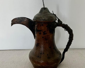 ヴィンテージ　コーヒーポット　ダッラ　水差し　アンティーク 希少フィンランド製 アンティーク北欧コーヒーポット 置物