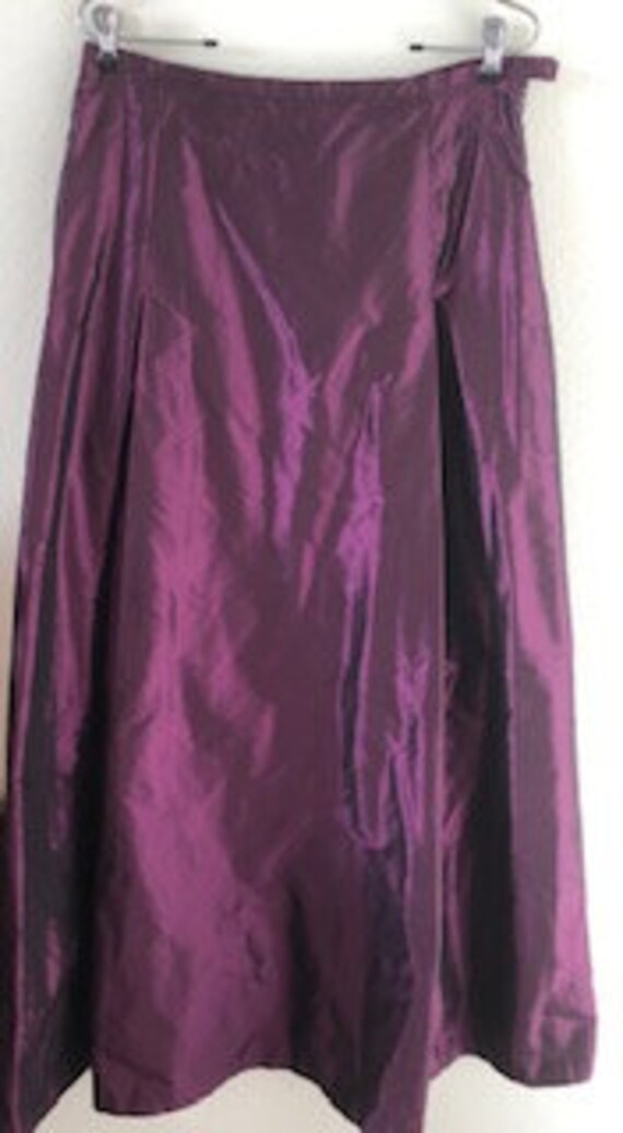 Vintage Max Mara Taffeta Skirt