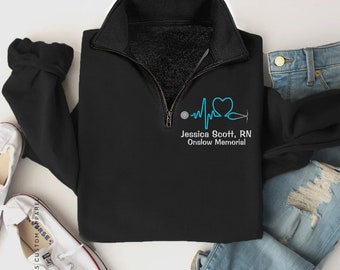 Nurse graduation gift - Pullover for Nurse - Custom pullover - Stethoscope pullover - Graduation gifts for nurses