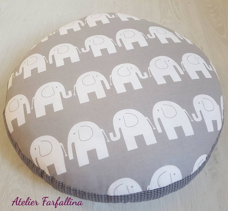 Large floor cushion seat cushion Elephant Star GRA