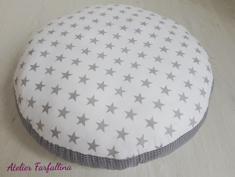 Large floor cushion seat cushion Elephant Star GRA