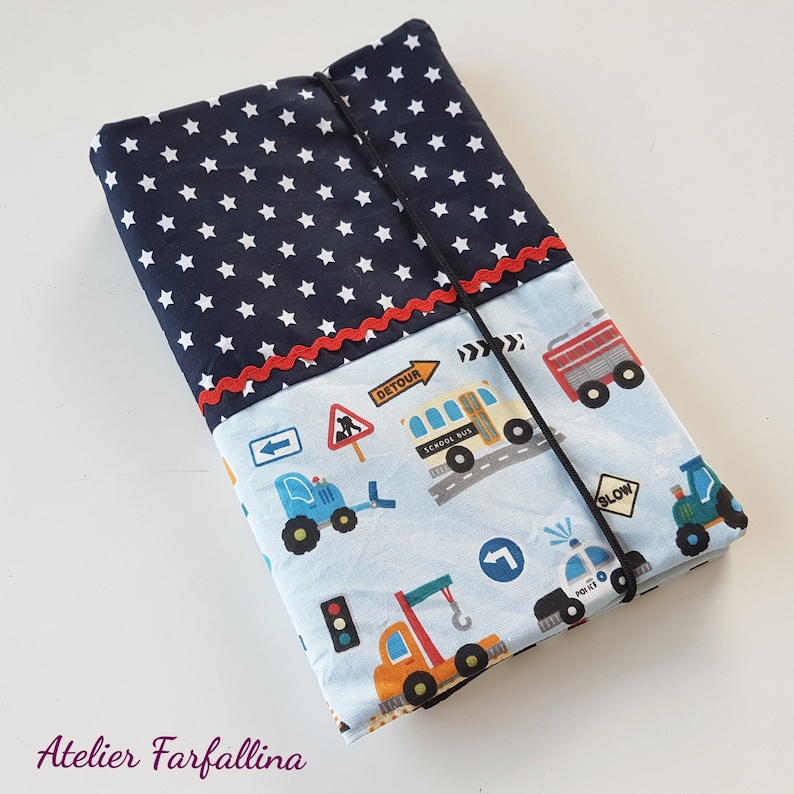 Diaper bag changing bag navy blue Star