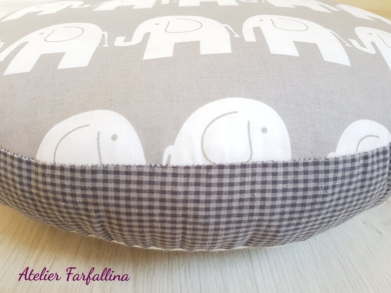 Large floor cushion seat cushion Elephant Star GRA