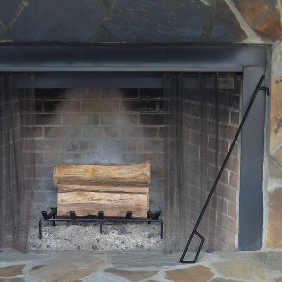 Heritage Products Heavy Duty Steel Fireplace Grate Made In Etsy