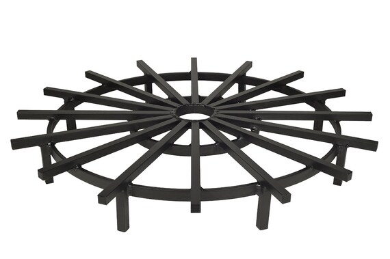 Super Heavy Duty 36 Inch Ship S Wheel Grate For Outdoor Etsy