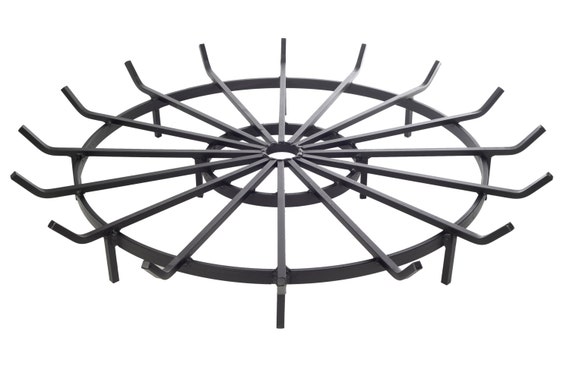 40 Inch Wagon Wheel Grate For Outdoor Fire Pit Etsy