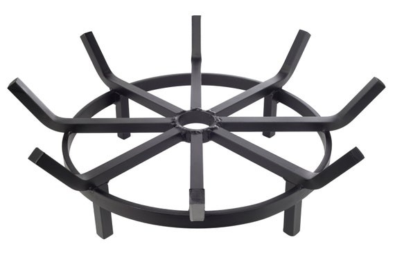 Super Heavy Duty 20 Inch Wagon Wheel Grate For Outdoor Fire Etsy