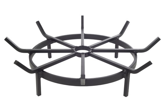 20 Inch Wagon Wheel Grate For Outdoor Fire Pit Etsy