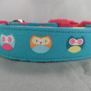 Adorable Owls Dog Collar