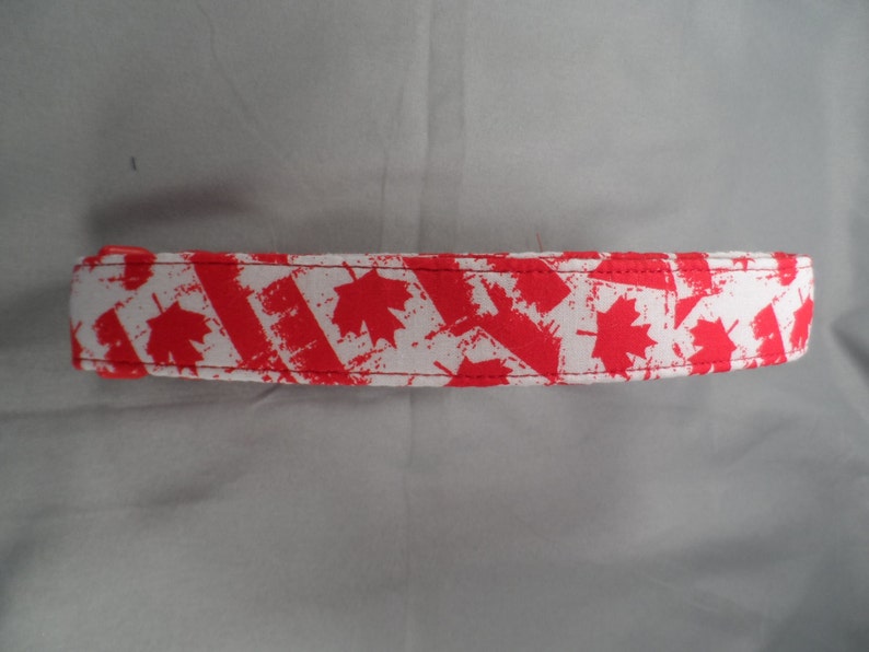 Canadian Flag Dog Collar Etsy