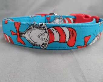 Cat In the Hat Dog Collar