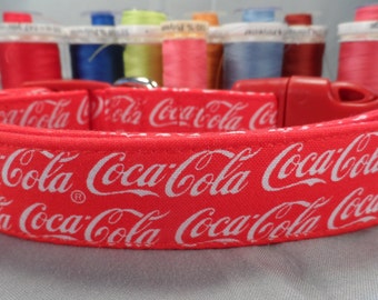 Coca Cola Fabric Coke Dog Collar
