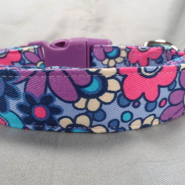 Purple Dog Collar Etsy