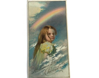 RESERVED FOR ADRIENNE     Vintage German Advertising Trade Card - Stollwerck Chocolade -