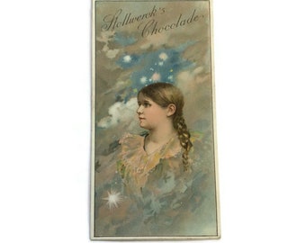 RESERVED FOR ADRIENNE      Vintage German Advertising Trade Card - Stollwerck Chocolade -