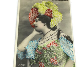 Antique Postcard Vintage Actress Postcard, Aim\u00e9e Campton