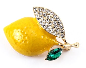 Broche feuille de ginkgo - France