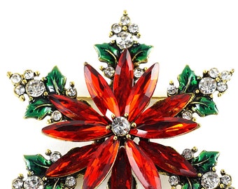 FLORENZA SPILLA VINTAGE Color Oro Con Cristallo Topazio Croce Di Malta Nuova EUR 140,00 - IT - Foto 8