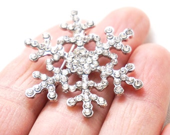 Spilla Natalizia a Forma di Fiocco di Neve alla Moda, Spille ... - Alibaba