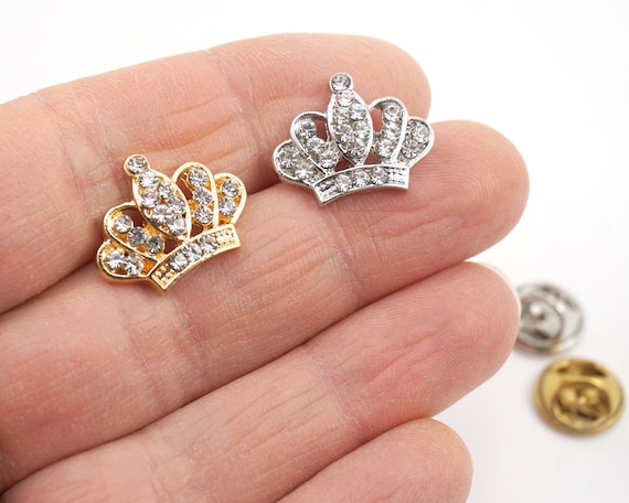 A pair of Pins crown and Canada (JAS) A pair of Pins crown and Canada (JAS)