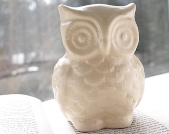 ヴィンテージ 陶器 フクロウ像 - Etsy 日本
