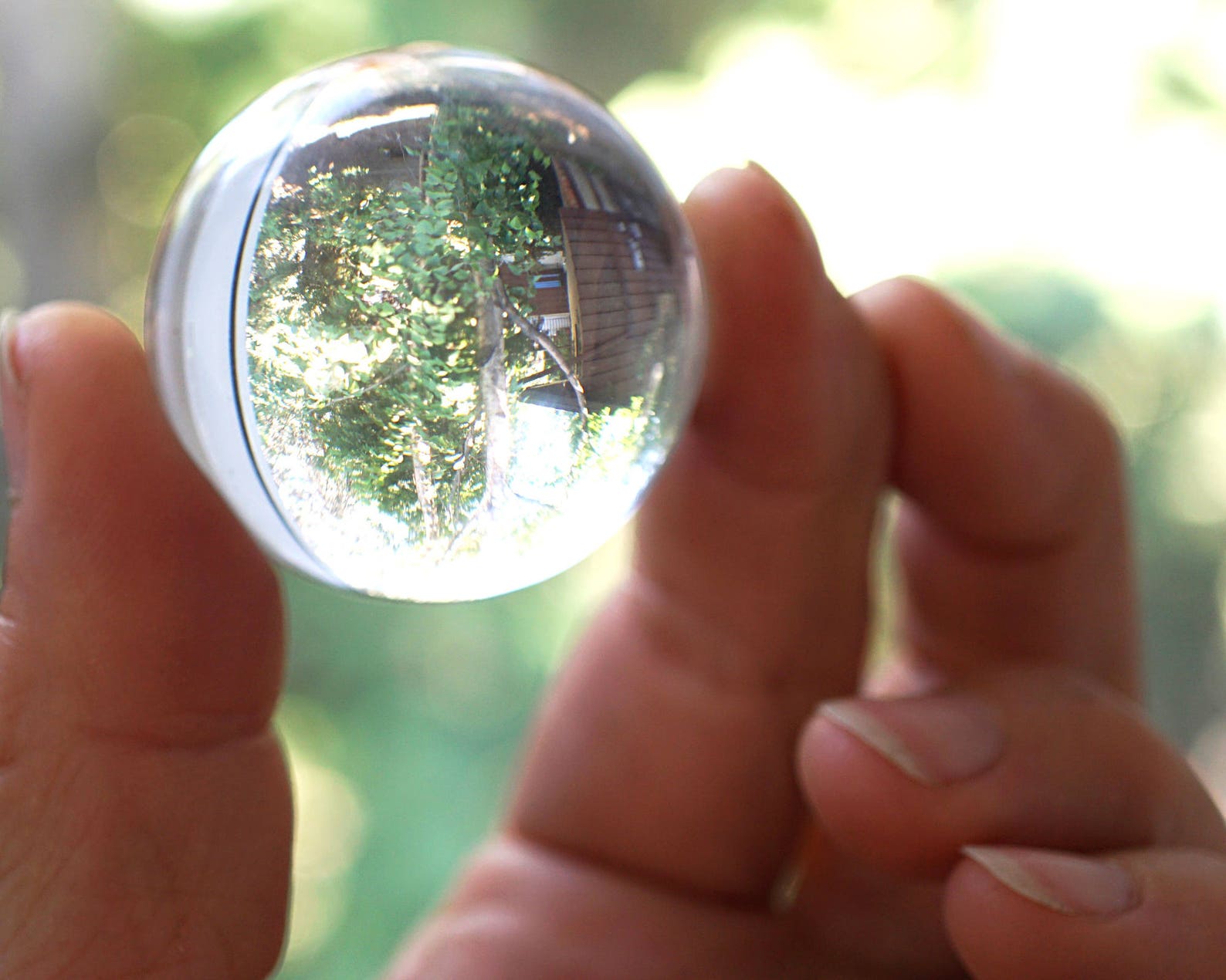 Modern Home Decor Ball Clear Crystal Ball Huge Glass Ball 39mm Etsy