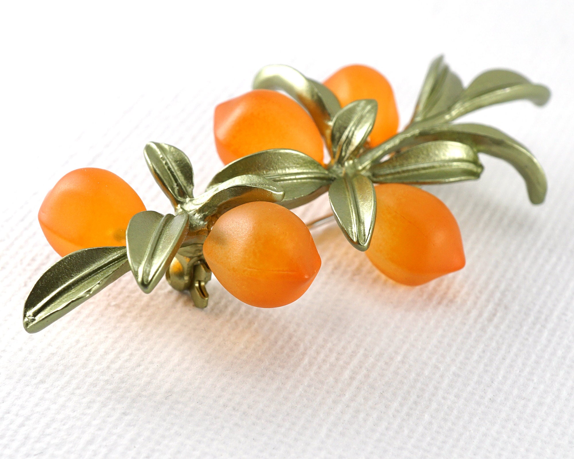 Fruit brooch best sale