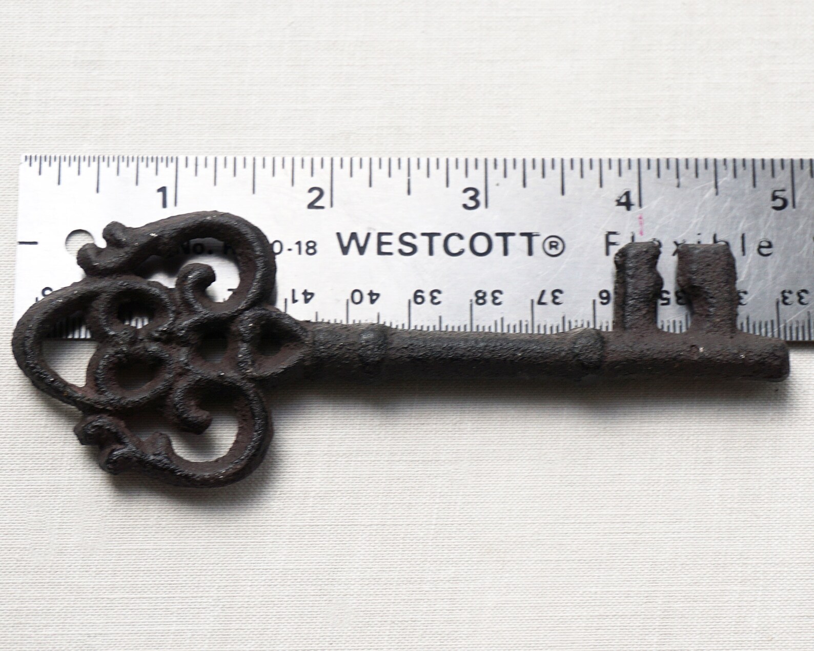 Large Vintage Cast Iron Key Karlstejn Castle Door Key Etsy