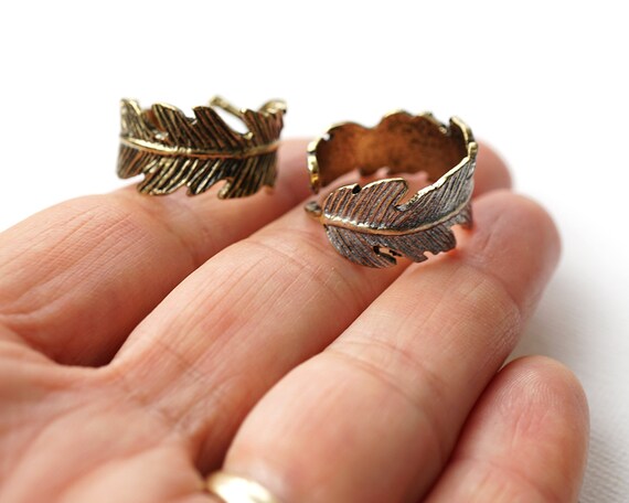 Guardian angel feather ring deals