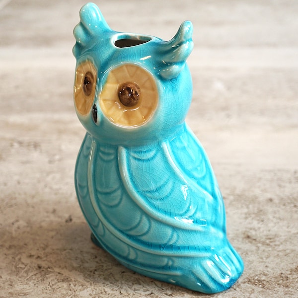 Owl Vase Etsy