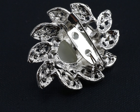 Grande Cristallo Smaltato Arcobaleno Libellula Spilla Scialle Pin Gioielli In Stile Vintage - Foto 8