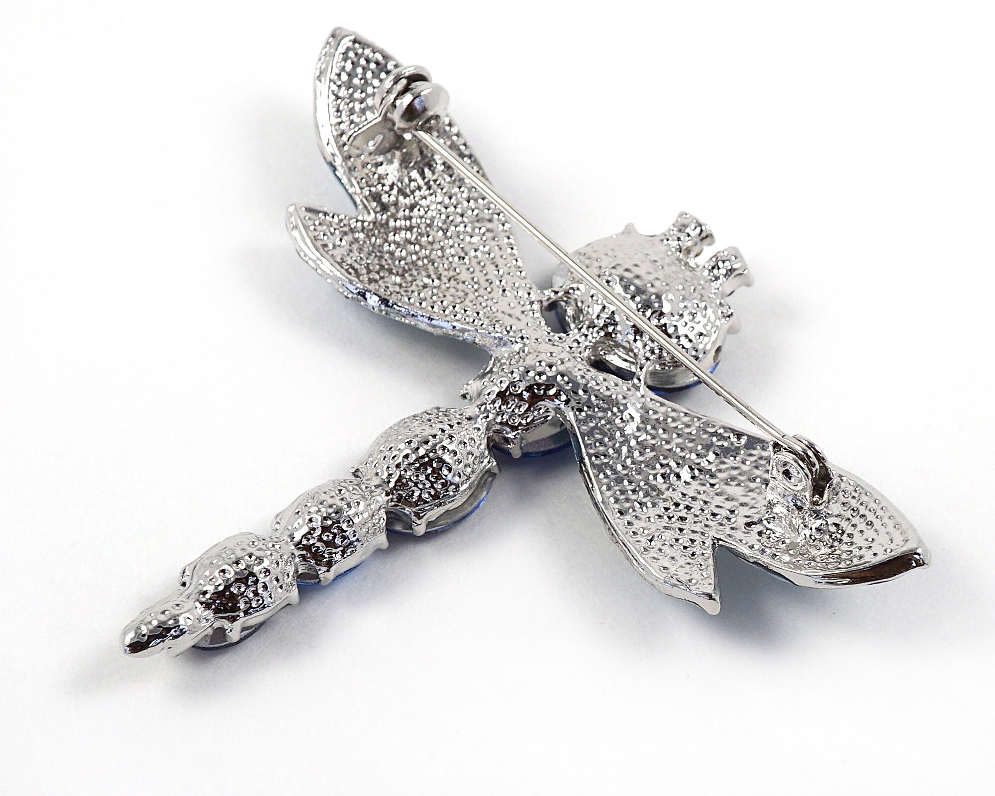 Zhanzhaoo - Broche Libellule à Strass Pour Femmes, Bijoux Fins En Argent, Broches De Luxe, Strass Cc, En Vrac