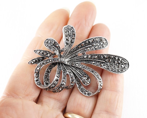 Pendentif en argent sterling 925 avec perles en verre dichroïque orange