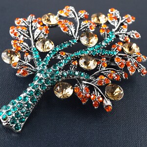 美しい木のブローチピン、大きなカラフルな植物のショールピンブローチペンダント、自然のジュエリー
