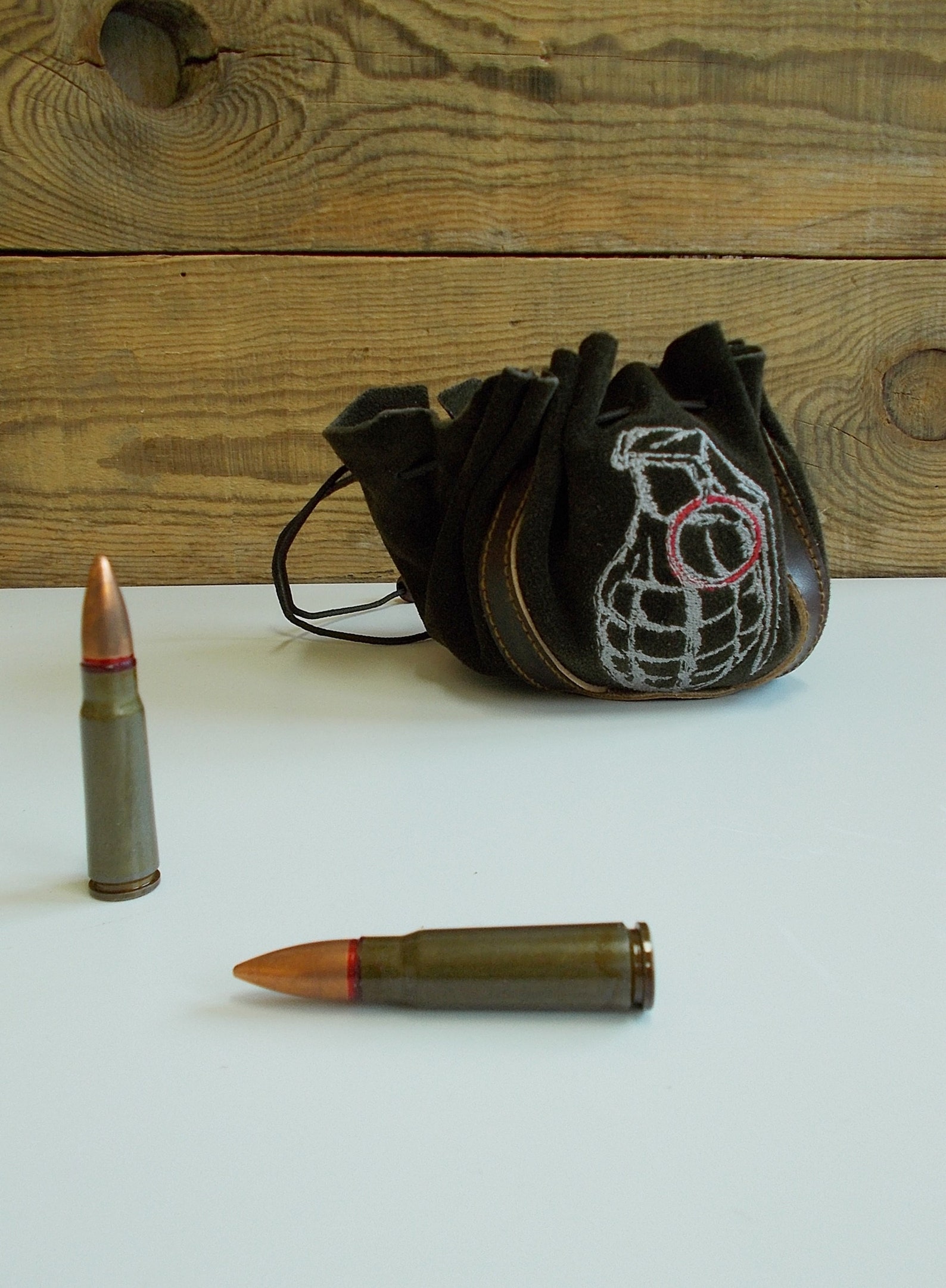 Gunpowder bag Coin Purse Drawstring leather pouch Military Etsy