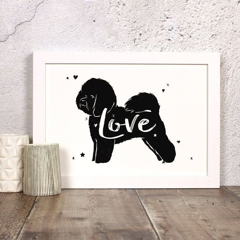 Bichon Frise /'Love/' Print