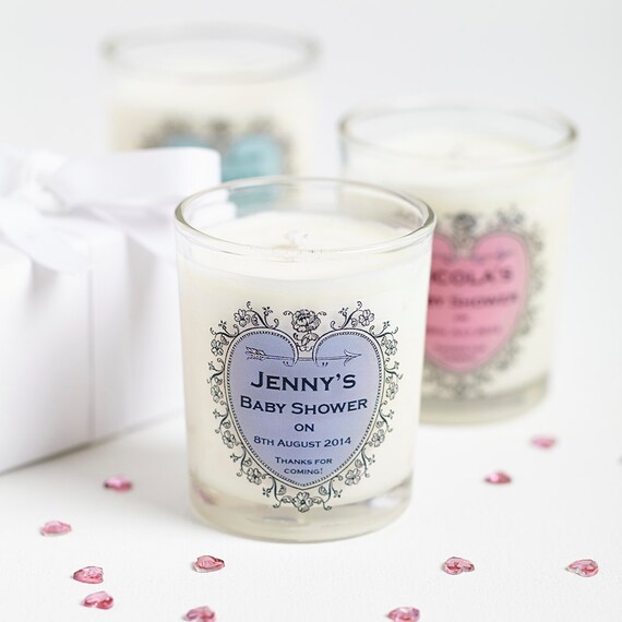 personalised baby shower favours