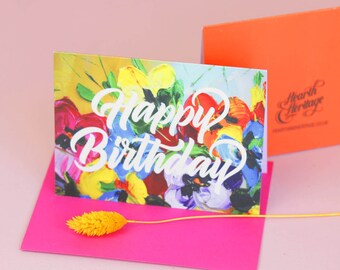 Happy Birthday Card, Gardening Lover, Send Direct, Single or Multi pack