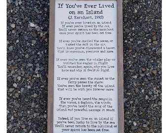 If you've ever lived on an Island Vancouver Island Westcoastkitsch forest ocean mountains typewriter words love home wood reclaimed poem sea