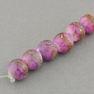 Sedona Silver Lampwork Glass Bead Set