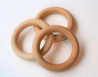 maple teething rings