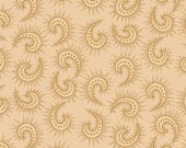 Kim Diehl Butter Churn Basics Beige Spiked Paisley With Hint of Gold, Henry Glass Fabrics by the Yard 1442 33