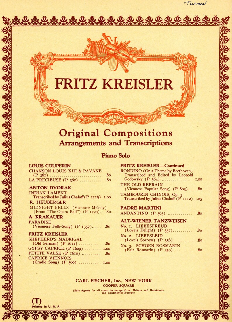 1919 Sheet Music The Old Refrain Etsy