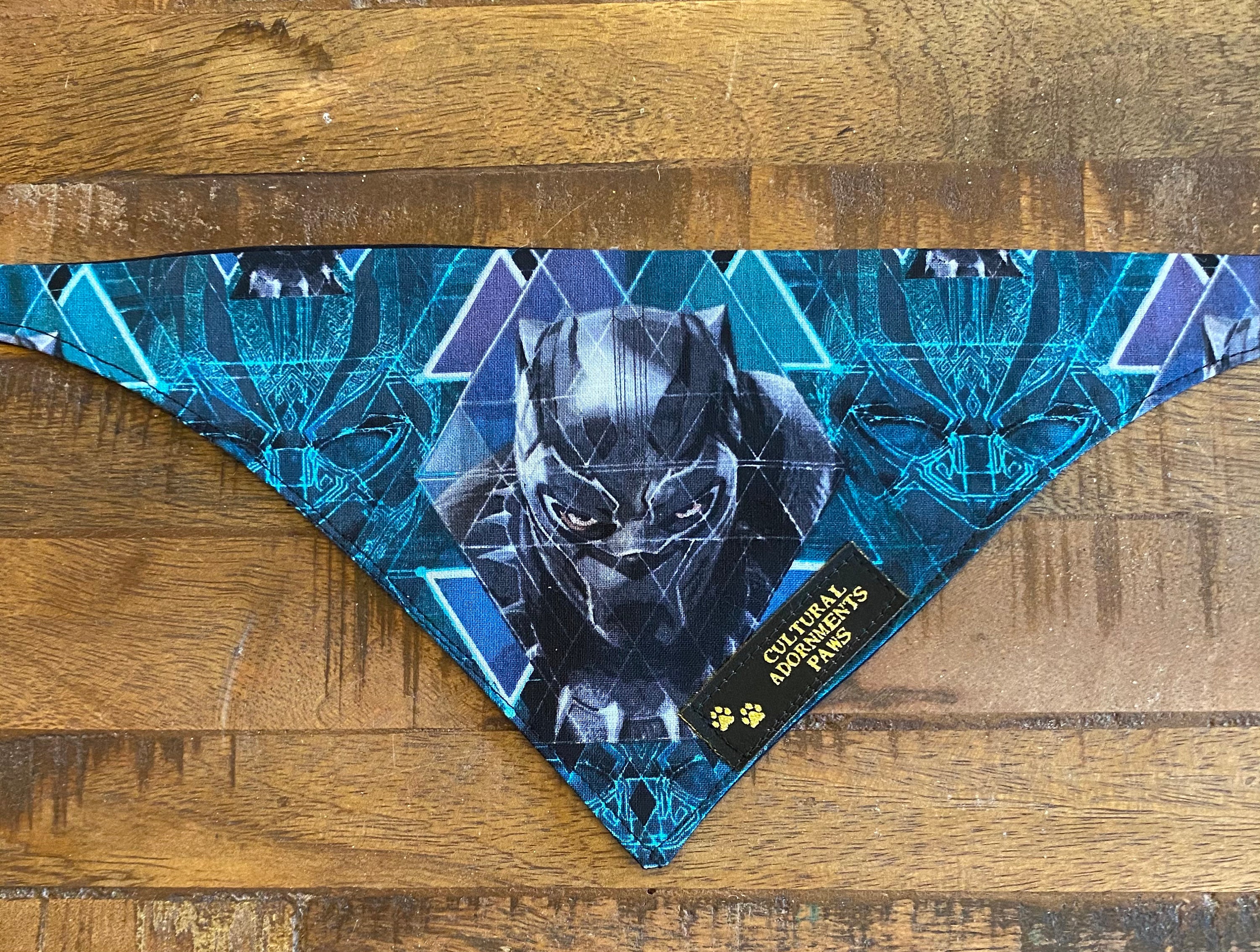 Hund Bandana Black Panther Bandana Pet Bandana Hund Etsy
