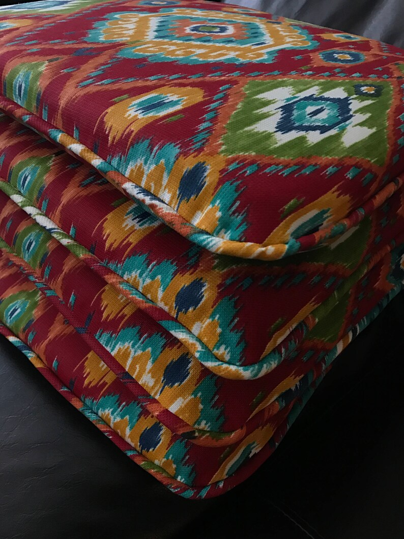 Chair Cushion seat Cushion madeto Order. Custom Order Etsy