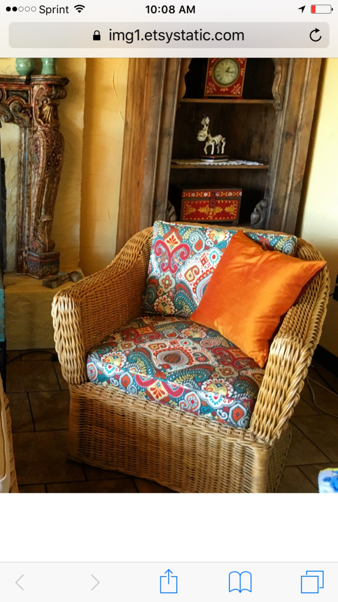 Chair Cushion seat Cushion madeto Order. Custom Order Etsy UK