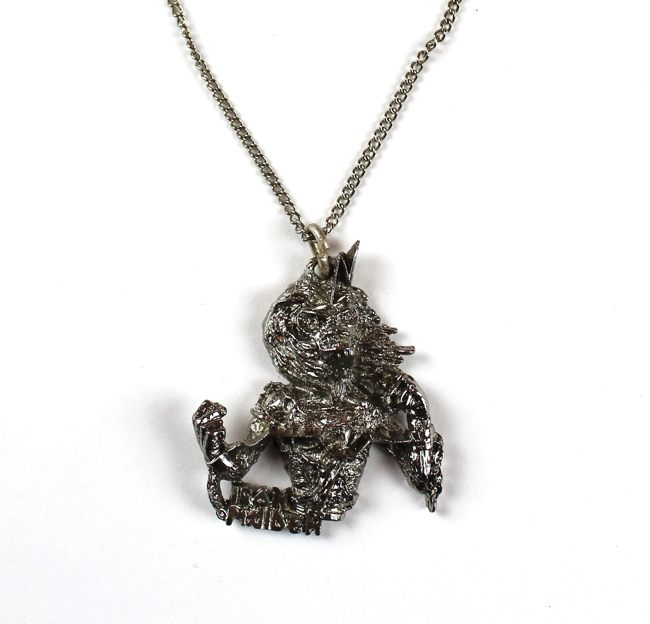 Iron Maiden Necklace - Etsy