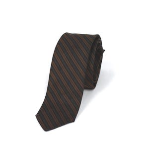 Vintage 1950s/50s Silk Striped Skinny Neck Tie 1960s/60s